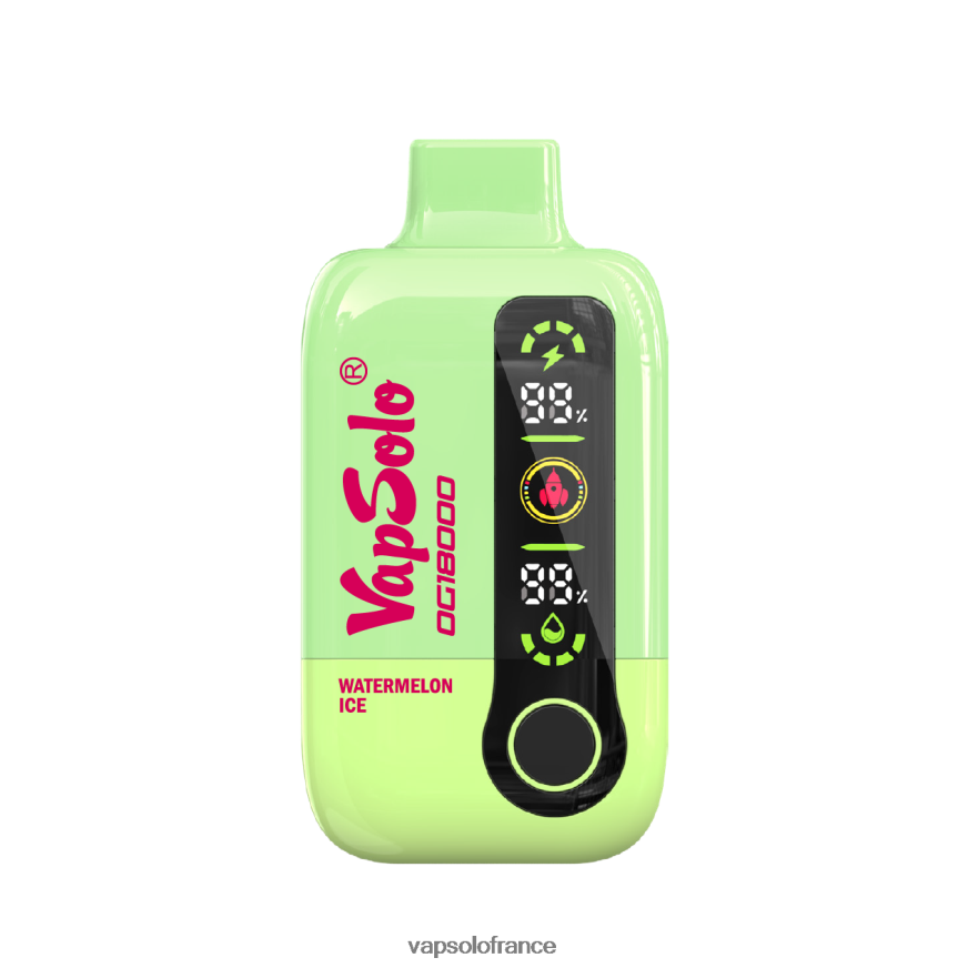 VapSolo DG18000 vape jetable | Vapsolo France N8Z80458 glace à la pastèque