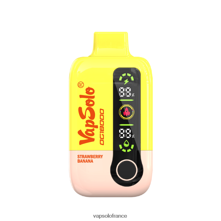 VapSolo DG18000 vape jetable | Vapsolo Prix N8Z80456 banane fraise