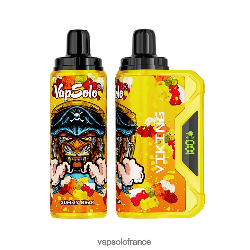 VapSolo VIKING vape jetable | Vapsolo Avis N8Z80439 ours gommeux