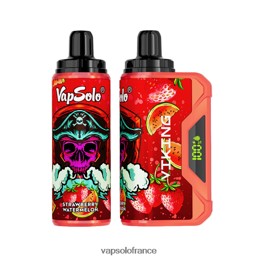 VapSolo VIKING vape jetable | Vapsolo France N8Z80446 pastèque fraise