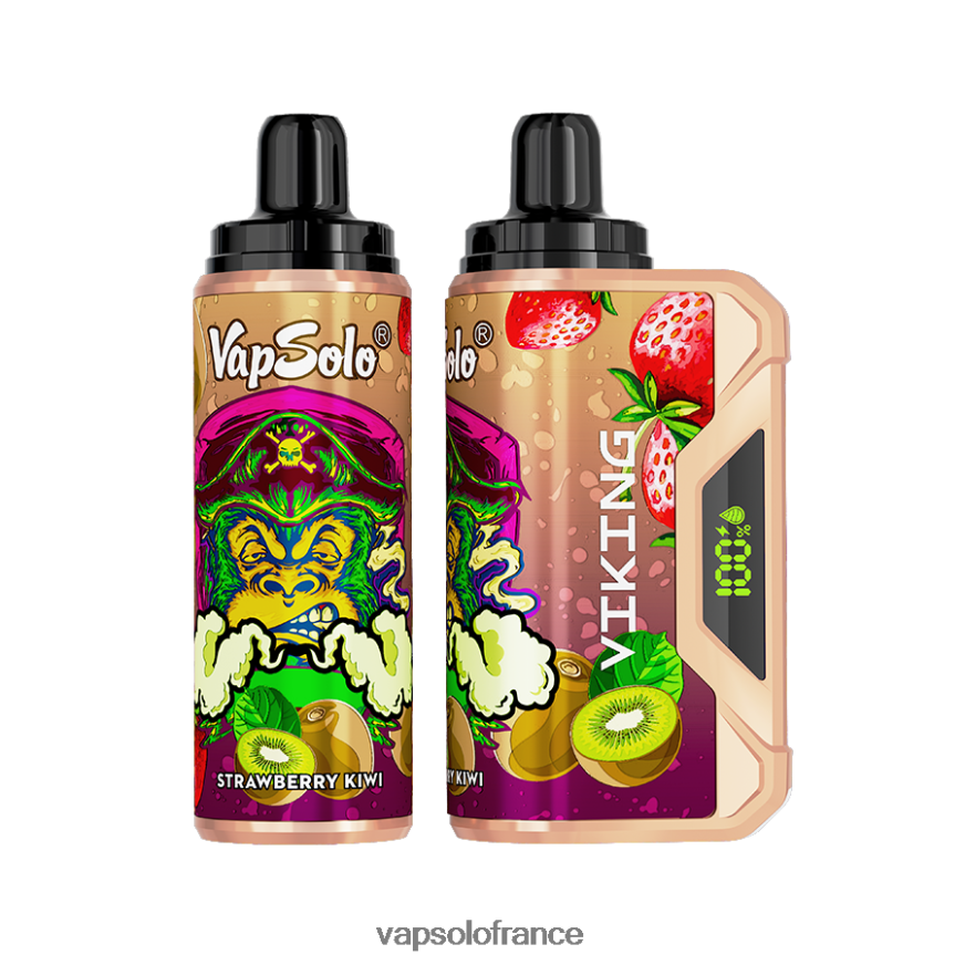 VapSolo VIKING vape jetable | Vapsolo Prix N8Z80444 fraise-kiwi